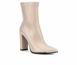 Best deal 🎁 Women's Torgeis Raine Booties Beige ⭐ -Journee shop 2 737