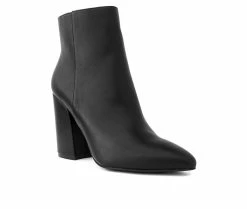 Buy ⌛ Women's Sugar Evvie Booties Black Smooth 🔥 -Journee shop 2 75