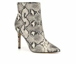 Outlet 🎁 Women's New York And Company Carmen Booties Black/White 🎉 -Journee shop 2 756