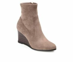 Brand new π― Women's Journee Collection Hepburn Wedge Booties Taupe π 8 Brand new π― Women's Journee Collection Hepburn Wedge Booties Taupe π -Journee shop 2 760
