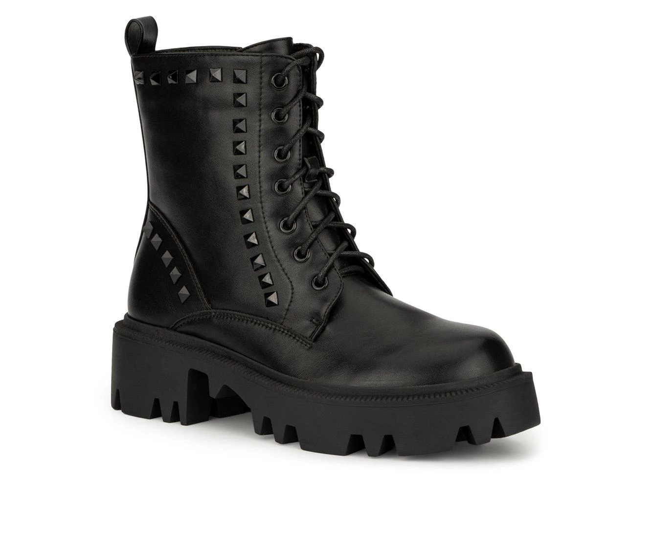 Flash Sale β Women's Olivia Miller Zoey Combat Platform Combat π₯Ύ Boots Black 𧨠3 Flash Sale β Women's Olivia Miller Zoey Combat Platform Combat π₯Ύ Boots Black 𧨠- Image 3