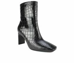 Outlet ⌛ Women's Seven Dials Nicole Booties Black ✨ -Journee shop 2 786