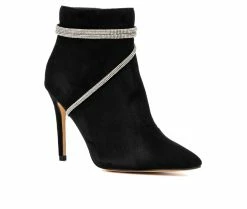 Best Sale π Women's New York And Company Margaretta Heeled Booties Black π 8 Best Sale π Women's New York And Company Margaretta Heeled Booties Black π -Journee shop 2 80