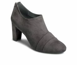 Coupon ๐ Women's Aerosoles Sixth Ave Booties Grey Fabric ๐ 8 Coupon ๐ Women's Aerosoles Sixth Ave Booties Grey Fabric ๐ -Journee shop 2 802