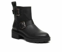 Buy 🧨 Women's Rocket 🐕 Dog Ilo Moto 🥾 Boots Black 🎁 -Journee shop 2 809
