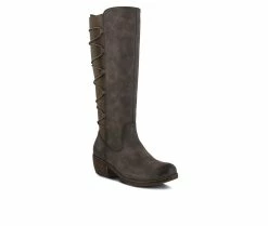 Top 10 🌟 Women's Patrizia Muggia Knee High 🥾 Boots Grey 🛒 -Journee shop 2 814