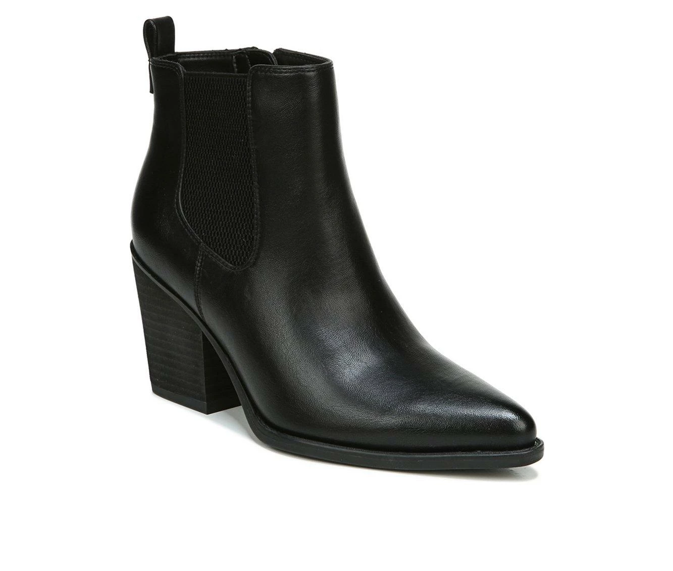 Outlet 👏 Women's Soul Naturalizer Micah Booties Black Smooth 🔥 3 Outlet 👏 Women's Soul Naturalizer Micah Booties Black Smooth 🔥 - Image 3