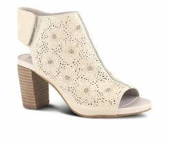 Best reviews of 🥰 Women's L'Artiste Fab Peep Toe Booties Beige ⭐ -Journee shop 2 827