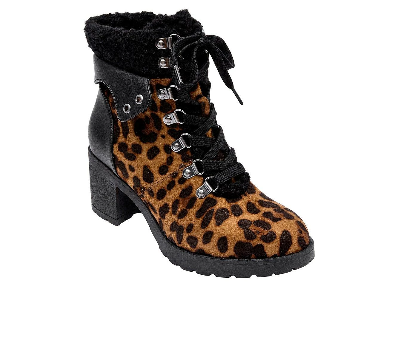 Brand new π Women's Jane And The π Shoe Emilia Fashion Hiking π₯Ύ Boots Brown Leopard π₯° 3 Brand new π Women's Jane And The π Shoe Emilia Fashion Hiking π₯Ύ Boots Brown Leopard π₯° - Image 3