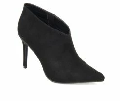 Discount 🧨 Women's Journee Collection Demmi Stiletto Booties Black 🔥 -Journee shop 2 886