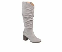Wholesale ✨ Women's Journee Collection Aneil Knee High 🥾 Boots Grey 🎁 -Journee shop 2 889