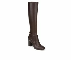 Top 10 😉 Women's Franco Sarto Roxanne Knee High 🥾 Boots Marrone 🎁 -Journee shop 2 894