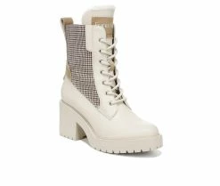 Coupon 🔥 Women's Franco Sarto Dizzy Water Repellent Heeled Booties Chiffon Multi 🌟 -Journee shop 2 905