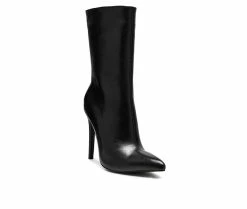 Best Sale βοΈ Women's Rag & Co Nagini Booties Black 𧨠8 Best Sale βοΈ Women's Rag & Co Nagini Booties Black 𧨠-Journee shop 2 914