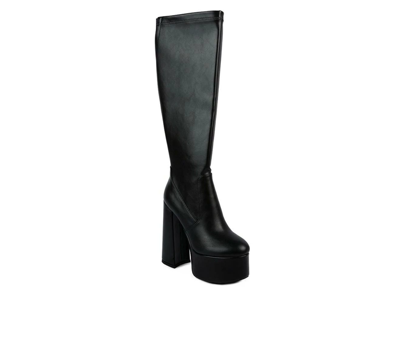 Deals π― Women's London Rag Coraline Heeled Mid Calf π₯Ύ Boots Black β 3 Deals π― Women's London Rag Coraline Heeled Mid Calf π₯Ύ Boots Black β - Image 3