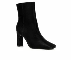 Flash Sale 👍 Women's Gabrielle Union Everlee Heeled Booties Black 🥰 -Journee shop 2 950