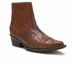 Cheap 😉 Women's Coconuts By Matisse Milo Western 🥾 Boots Brown 🥰 -Journee shop 2 97