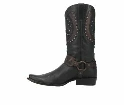 Discount 🔔 Women's Dingo Boot War Eagle Cowboy 🥾 Boots Black 🔔 -Journee shop 3 1006
