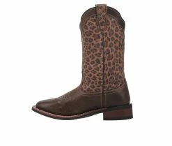New 👏 Women's Laredo Western 🥾 Boots Astras Western 🥾 Boots Tan/Multi ✔️ -Journee shop 3 1008