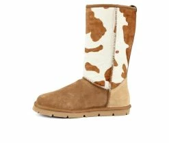 Budget ✔️ Women's Superlamb Turano 11 Inch Winter 🥾 Boots Tan Cow 🧨 -Journee shop 3 1030