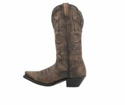 Best Pirce 🥰 Women's Laredo Western 🥾 Boots Access Western 🥾 Boots Black ⌛ -Journee shop 3 1047