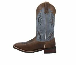 Coupon ⭐ Women's Laredo Western 🥾 Boots Isla Western 🥾 Boots Tan/ Blue Denim 👏 -Journee shop 3 1054