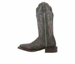 Deals 🛒 Women's Dan Post Kendall Western 🥾 Boots Charcoal ❤️ -Journee shop 3 1060