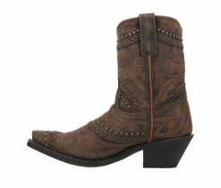 New ✔️ Women's Laredo Western 🥾 Boots Fancy Western 🥾 Boots Tan/Multi 🔔 -Journee shop 3 1068