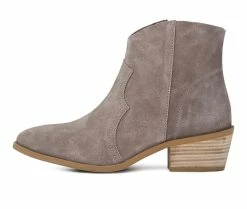 Top 10 🤩 Women's Rag & Co Brisa Western 🥾 Boots Taupe 🎉 -Journee shop 3 1071