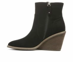 Budget 🌟 Women's Dr. Scholls Mirage Wedge Booties Black 😍 -Journee shop 3 1075