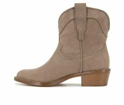 Deals 🌟 Women's KENSIE Narsi Western 🥾 Boots Taupe 💯 -Journee shop 3 1076