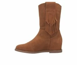 Best Pirce 😀 Women's Dingo Boot Kelsey Western 🥾 Boots Camel 🛒 -Journee shop 3 1078