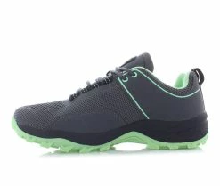 Best Sale 👍 Women's Pacific Mountain Sprinter Waterproof Hiking 👟 Shoes Grey/Mint 🧨 -Journee shop 3 1091