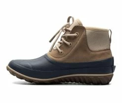 Cheapest 😍 Women's Bogs Footwear Classic Casual Lace Leather Rain 🥾 Boots TAUPE MULTI 😍 -Journee shop 3 1144