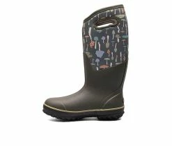 Budget 👏 Women's Bogs Footwear Classic Tall Mushroom Winter 🥾 Boots Dk Green Multi ⌛ -Journee shop 3 1153