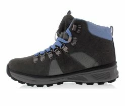 Coupon 🤩 Women's Pacific Mountain Sierra Booties Charcoal/Blue ⌛ -Journee shop 3 1158