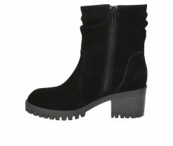 Outlet 😉 Women's Bella Vita Hattie Heeled Booties Black 😀 -Journee shop 3 133