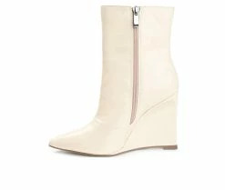 Discount π Women's Journee Collection Glorria Wedge Booties Beige β¨ 9 Discount π Women's Journee Collection Glorria Wedge Booties Beige β¨ -Journee shop 3 155