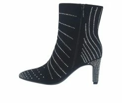 Best Sale 🥰 Women's Impo Vareli Heeled Booties Black/Smoke 🎁 -Journee shop 3 163