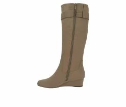 Buy 🤩 Women's Impo Genia Knee High Wedge 🥾 Boots Hummus 🌟 -Journee shop 3 169