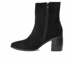 Promo π Women's Journee Collection Noriah Block Heel Booties Black β 9 Promo π Women's Journee Collection Noriah Block Heel Booties Black β -Journee shop 3 179
