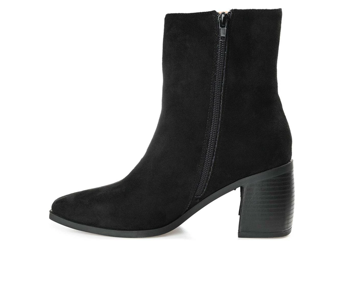 Promo π Women's Journee Collection Noriah Block Heel Booties Black β 4 Promo π Women's Journee Collection Noriah Block Heel Booties Black β - Image 4