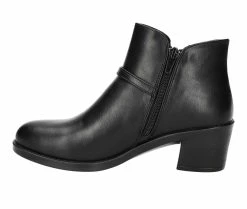 Top 10 ⌛ Women's Easy Street Ellery Booties Black 🧨 -Journee shop 3 180