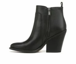 Best Pirce ⌛ Women's Franco Sarto Gamble Heeled Booties Black 🛒 -Journee shop 3 182