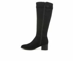 Cheap 🔥 Women's LifeStride Darling Wide Calf Knee High 🥾 Boots Black 🛒 -Journee shop 3 184