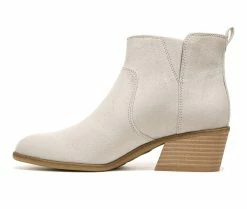 Discount 👍 Women's Dr. Scholls Lawless Heeled Ankle Booties Oyster 🤩 -Journee shop 3 191