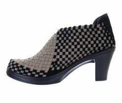 Best Sale ⭐ Women's Bernie Mev Chesca 👠 Heels Bronze Blk Velv 😉 -Journee shop 3 194