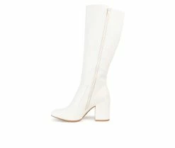 Best reviews of ⭐ Women's Journee Collection Tavia Knee High 🥾 Boots White 🌟 -Journee shop 3 197
