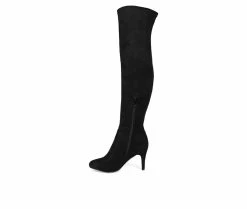 Hot Sale ✨ Women's Journee Collection Abie Knee High 🥾 Boots Black 👍 -Journee shop 3 211