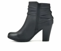 Buy 🤩 Women's White Mountain Spade Booties Black ⭐ -Journee shop 3 22